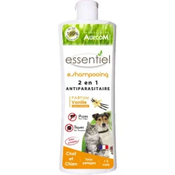 ACTIPLANT - Shampooing 2en1 au parfum vanille pour chien et chat : 250ml