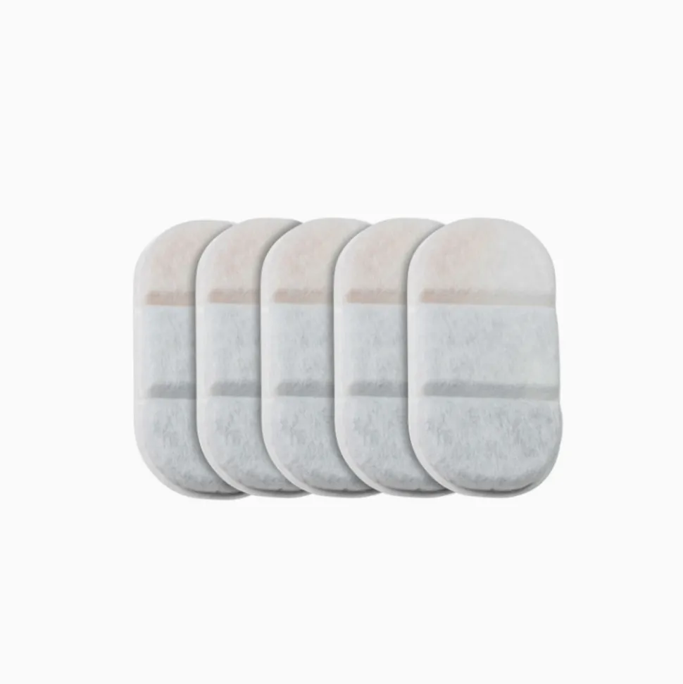 Akoi - lot de 5 filtres double action pour fontaine à eau