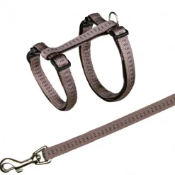 ANIMALLPARADISE - Harnais softline elégance 27-44 cm, avec laisse couleurs aléatoires pour ch