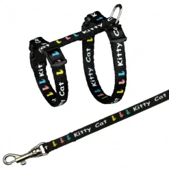 ANIMALLPARADISE - Harnais et laisse pour chatons couleur aléatoire