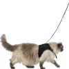 ANIMALLPARADISE - Harnais soft xxl avec laisse pour grand chat