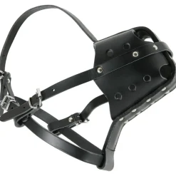 ANIMALLPARADISE - Muselière en cuir pour rottweiler pour chien.