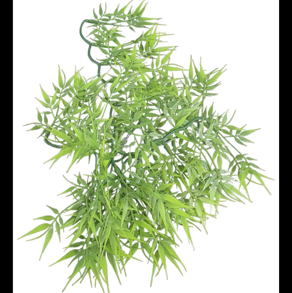 ANIMALLPARADISE - Plante en plastique feuilles de bambou d'environs 46 cm.