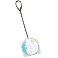 ANIMALLPARADISE - Épuisette ronde, maille fine, ø 10 cm x 36.5 cm, pour aquarium