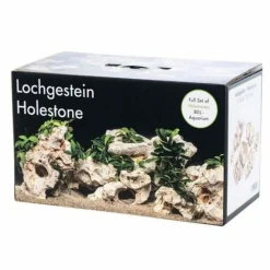 AQUADECO - Pack de lochgestein holestone pour aquarium jusqu'à 60l