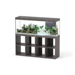 AQUATLANTIS - Aquarium avec meuble LED Splendid 150 chêne brun - 150x40x61 cm 364 L