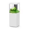 AQUATLANTIS - Aquarium avec meuble Aqua Tower à LED blanc - 50,1x49,9x65,4 cm 164 L