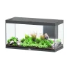 AQUATLANTIS - Aquarium équipé Volga 350 Led 2.0 Gris L. 122.5 P. 52.7 H. 65.9cm
