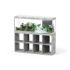AQUATLANTIS - Meuble avec aquarium Splendid Standard en bois béton - 150x40x61 cm