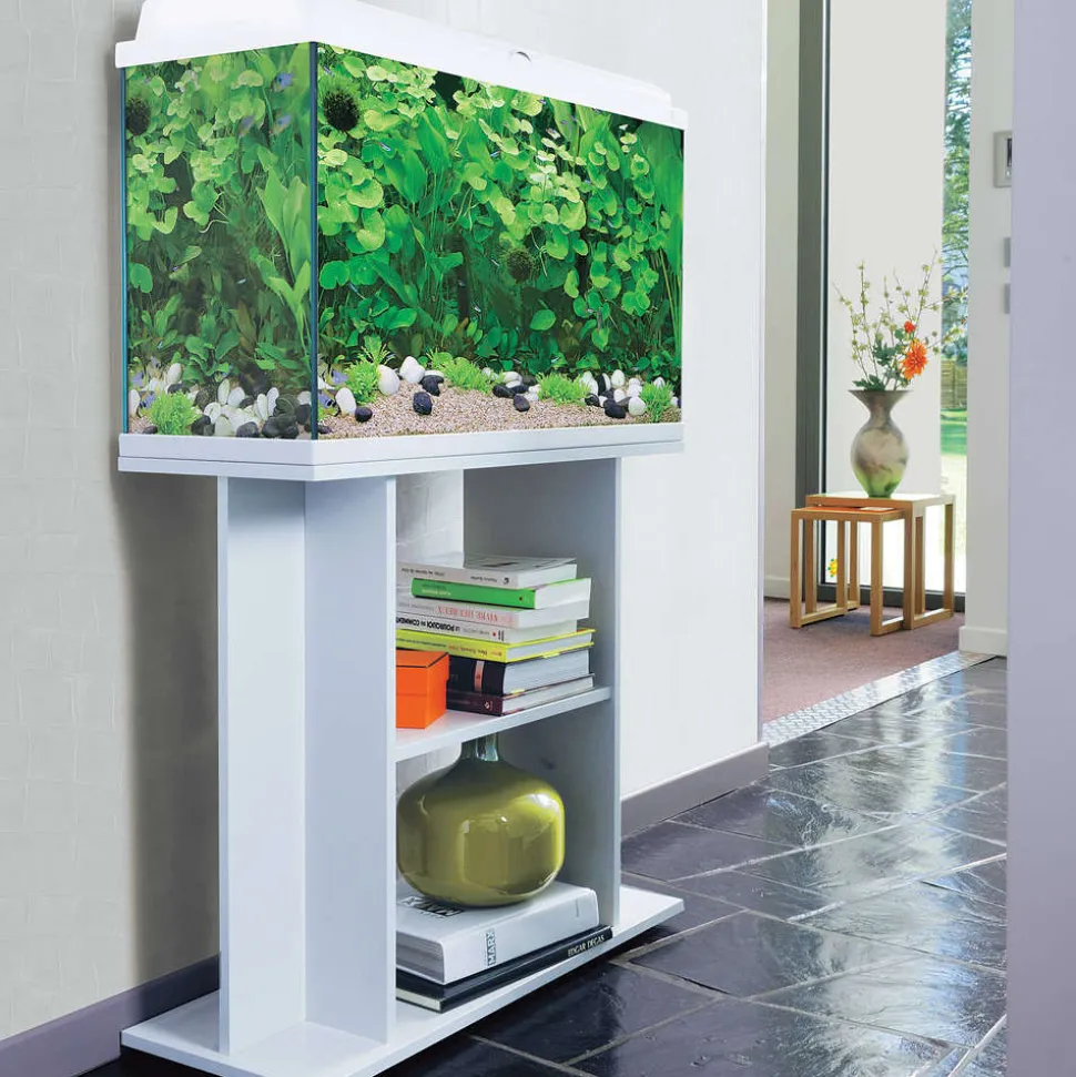 AQUATLANTIS - Meuble d'aquarium Aquadisio 80 blanc