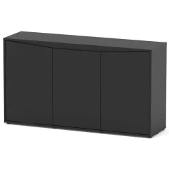 AQUATLANTIS - Meuble pour aquarium Splendid 3 portes Noir L.150xP.40xH.83cm