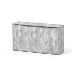 AQUATLANTIS - Meuble pour aquarium Splendid 150 en bois béton - 39,8x149x83 cm