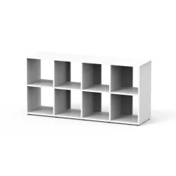 AQUATLANTIS - Meuble pour aquarium Splendid Standard en bois blanc - 39,8x149x73 cm