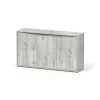 AQUATLANTIS - Meuble pour aquarium Splendid 150 en bois chêne - 39,8x149x83 cm