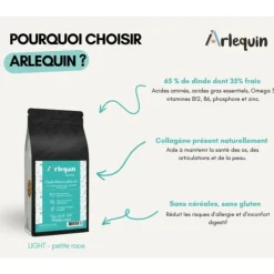 ARLEQUIN IRRESISTIBLE - Croquette chien petite race superfood sans céréales arlequin irrésistible dinde élevée en plein air 2 kg