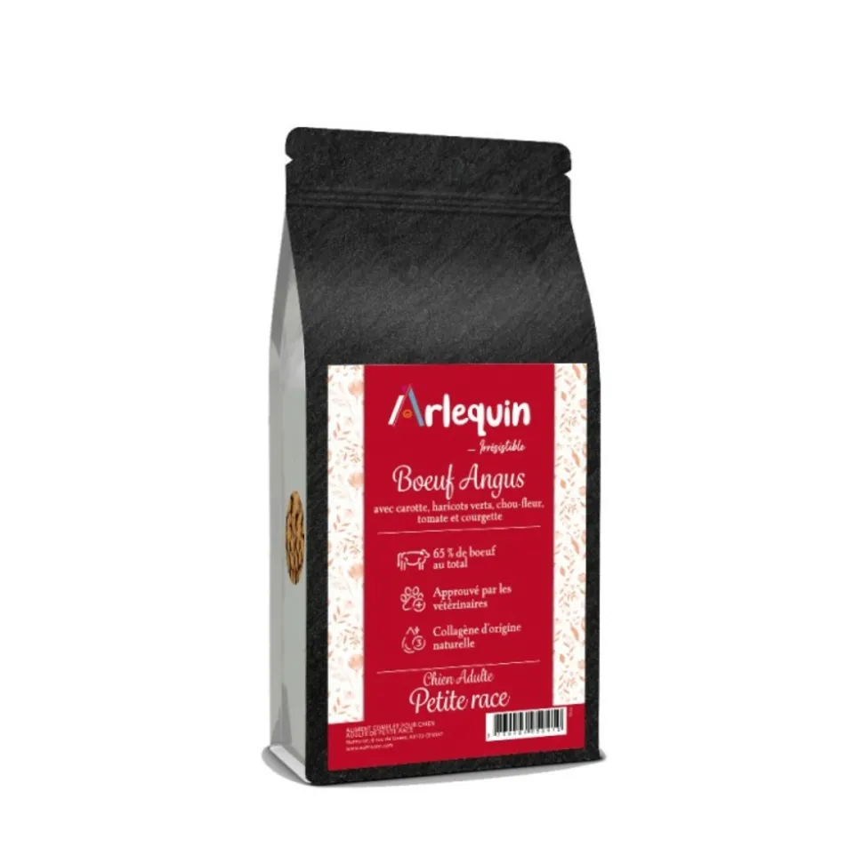 ARLEQUIN IRRESISTIBLE - Croquette chien petite race superfood sans céréales arlequin irrésistible boeuf angus 6 kg