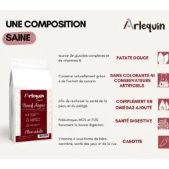 ARLEQUIN ORIGINELLE - Croquette chien sans céréales arlequin originelle bœuf angus 12 kg