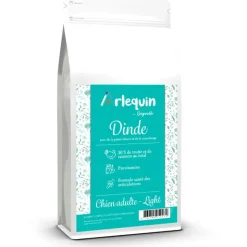 ARLEQUIN ORIGINELLE - Croquette chien sans céréales light arlequin originelle dinde 12 kg