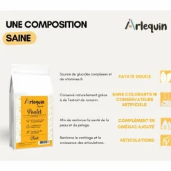 ARLEQUIN ORIGINELLE - Croquette chien sans céréales arlequin originelle poulet 12 kg