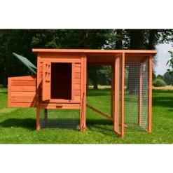 BB LOISIR - Poulailler 3/6 poules cage canard 2 perchoir 182x75x103 cm modele 131 xxl