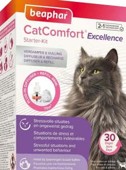 BEAPHAR - Recharge diffuseur électrique anti stress chat catcomfort excellence 48 m