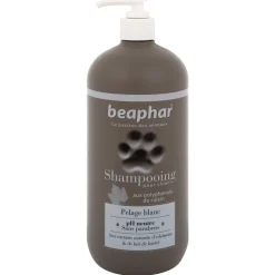 BEAPHAR - Shampooing pelage blanc pour chien : 750 ml