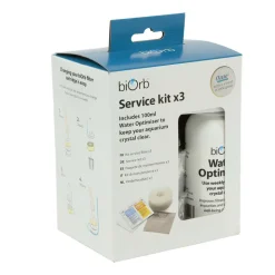 BIORB - Pack optimisateur et 3 kits d'entretien biOrb pour aquarium