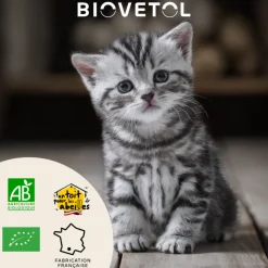 BIOVETOL - Poudre contre les vers - alt'vers petit chat bio 50g