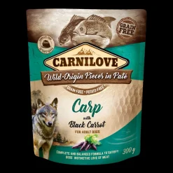 CARNILOVE - Carnilove - pâtées sans céréales carpe pour chien 300g