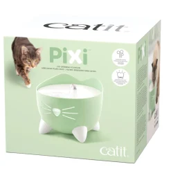 CAT IT - Abreuvoir Pixi pour chat 20x20x17cm vert