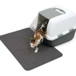 CAT IT - Tapis pour bac a litiere - grand format - 90 x 60 cm (NULL,5 x 23,5 po) - pour chat