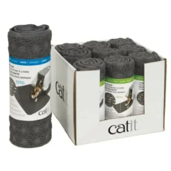 CAT IT - Tapis pour bac a litiere - grand format - 90 x 60 cm (NULL,5 x 23,5 po) - pour chat