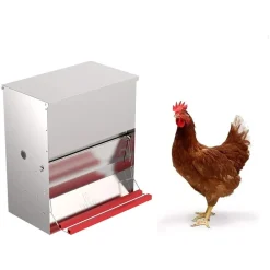 COPELE - Mangeoire anti-nuisibles 40 kg pour 20 poules