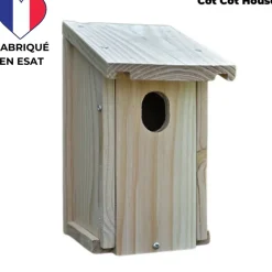 COT COT HOUSE - Nichoir à oiseaux en kit pour rouge-queue