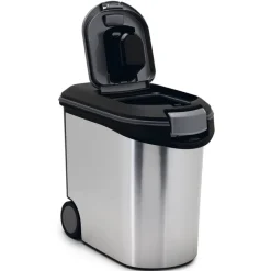 CURVER - Récipient d'aliments pour animaux 12 kg 35 l argenté