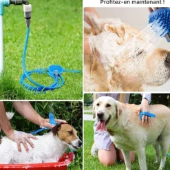 DOWNYPAWS - 3 en 1pomme de douche