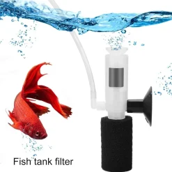 DOWNYPAWS - 2 filtres miniatures pour aquarium