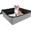 DOWNYPAWS - Bac à litière pour chat portable
