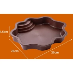 DOWNYPAWS - Baignoire et bac d'alimentation - décoration pour aquarium, pour reptiles aquatiques et grimpants