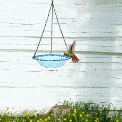 DOWNYPAWS - Bain et mangeoire suspendus pour oiseaux - extérieur