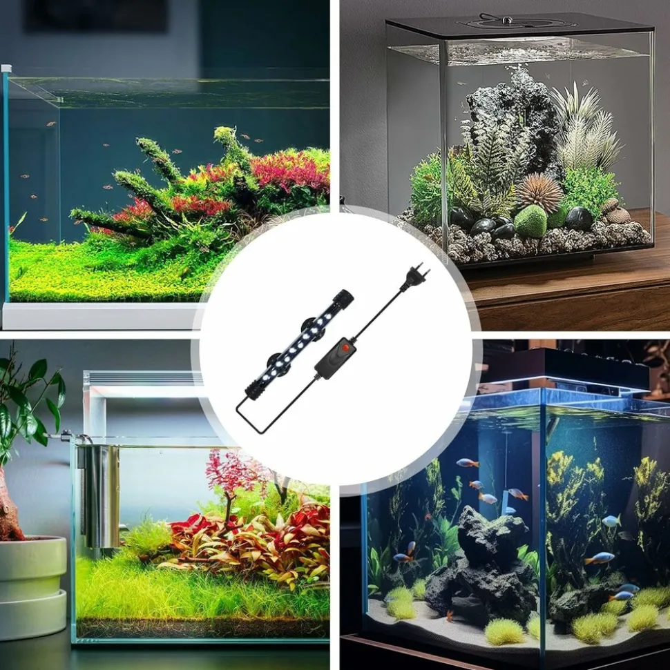 DOWNYPAWS - Bande led submersible pour aquarium - éclairage étanche s