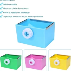 DOWNYPAWS - Bol d'alimentation - coloré et durable