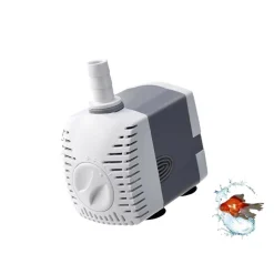 DOWNYPAWS - Bomba acuario 6w ultra silenciosa ajustable sumergible
