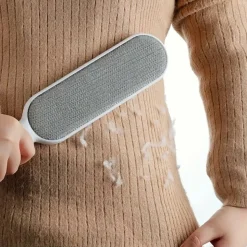 DOWNYPAWS - Brosse à poussière en gaze réutilisable, électrostatique manuelle pour poils d'animaux