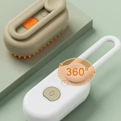 DOWNYPAWS - Brosse à vapeur universelle pour chats et chiens (2 pièces)