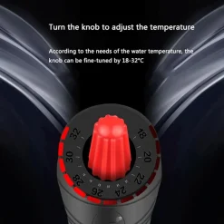 DOWNYPAWS - Bâton chauffant thermostat 100w pour poisson