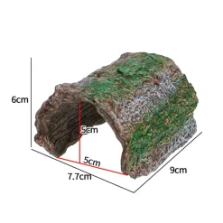 DOWNYPAWS - Cachette en résine pour reptiles