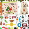 DOWNYPAWS - Calendrier de l'avent pour chiens - 24 jouets différents - le cadeau parfait pour votre chien