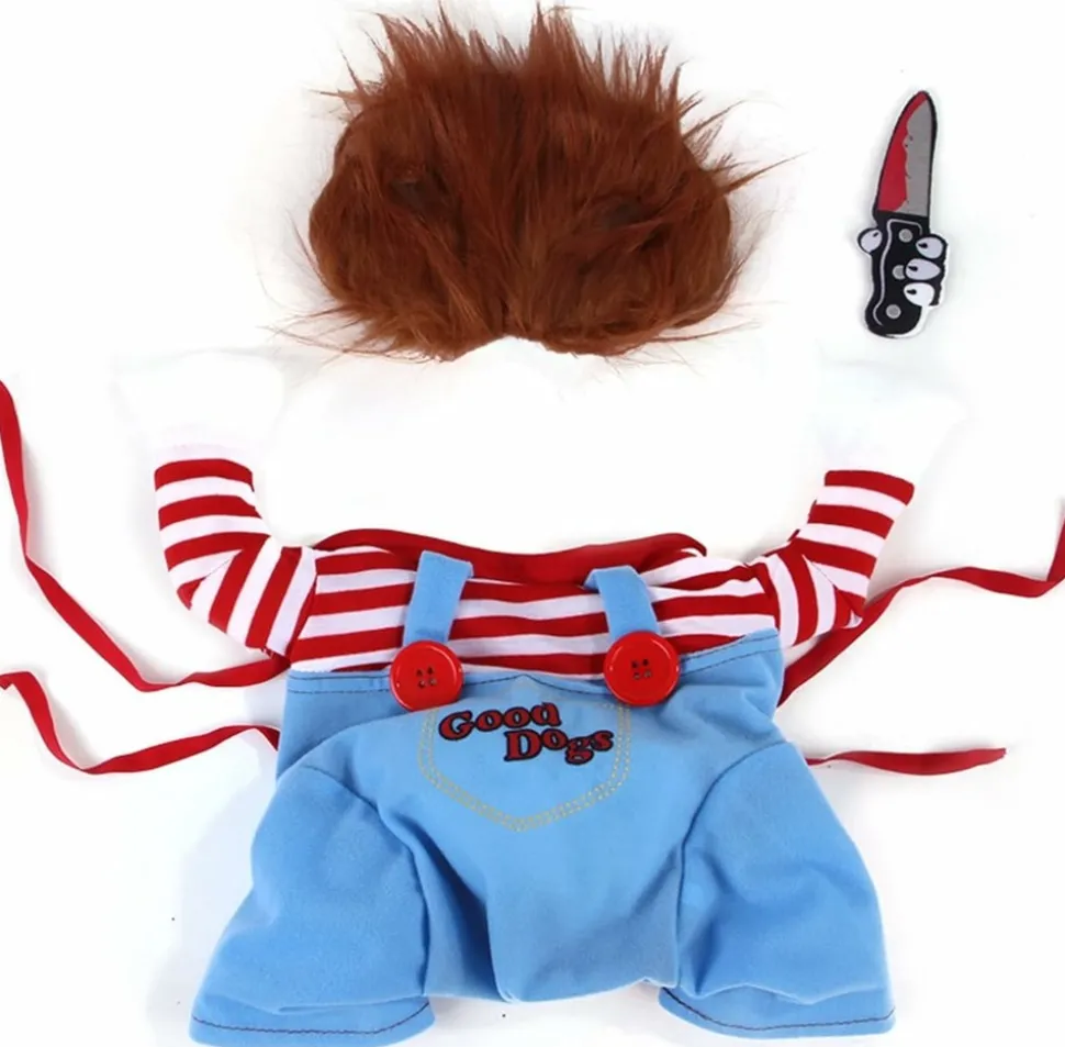 DOWNYPAWS - Costume de poupée amusante pour petit chien