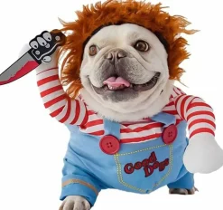 DOWNYPAWS - Costume de poupée amusante pour petit chien